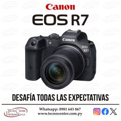 Cámara Canon EOS R7 Kit 18-150mm